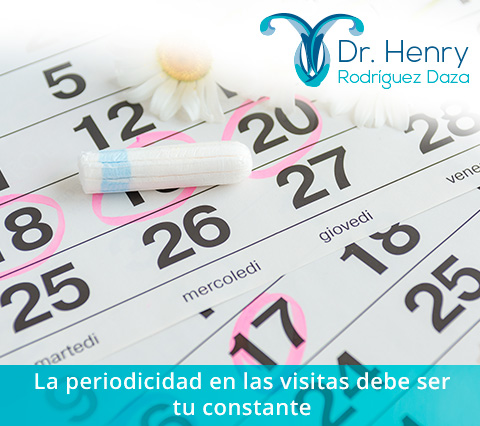 Marcas en el calendario sobre la prxima consulta con gineclogo en Bogot